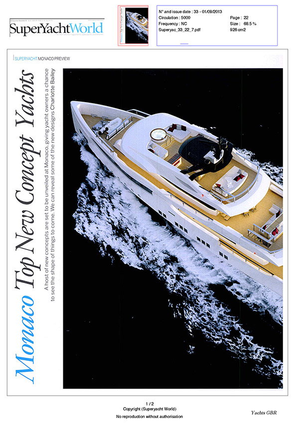 SuperYacht World, issue 33, Sept/Oct 2013