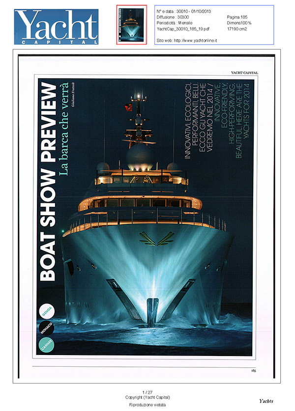 Yacht Capital, October 2013