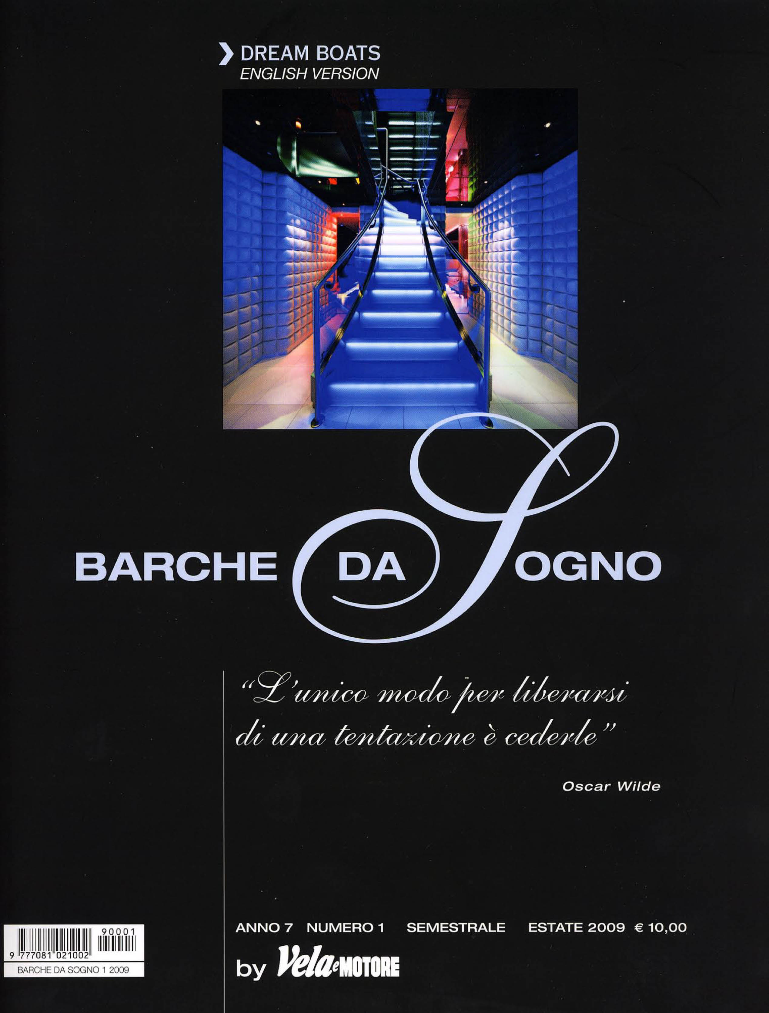 Barche da Sogno, issue 1 summer 2009