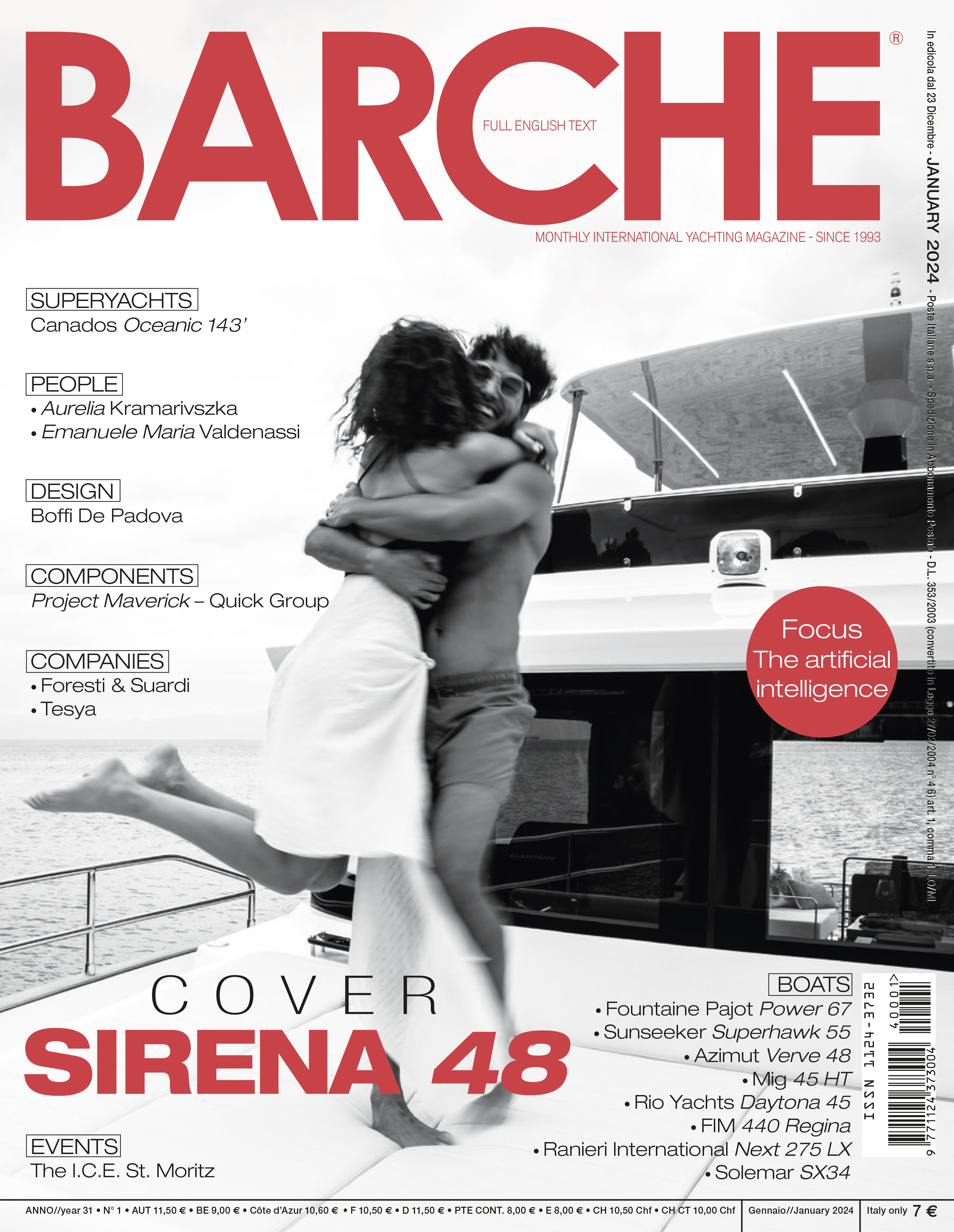 Barche, January 2024